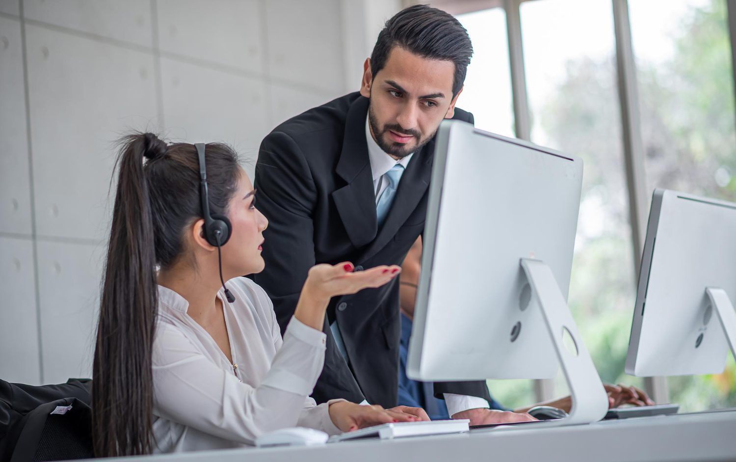 A legal customer service outsourcing client success manager speaks with one of their legal customer service team leaders about her team's high call volume and increase in overall channel volume about the most efficient way to ensure that the change in volume is handled effectively without affecting performance.